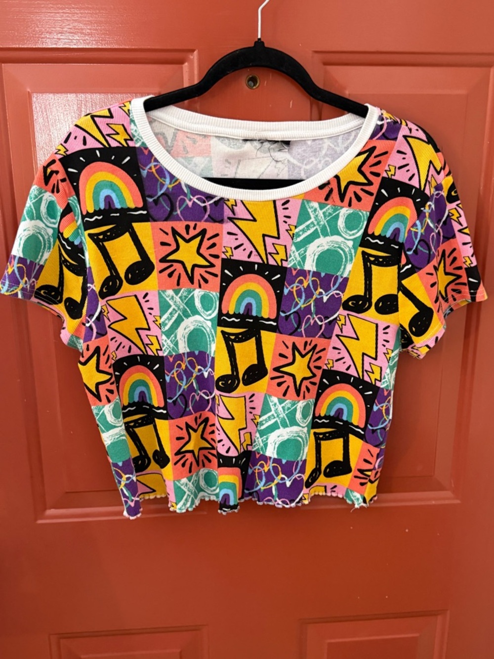 XL pride and jojo Music & Rainbow Graphic Tee - Multicolor